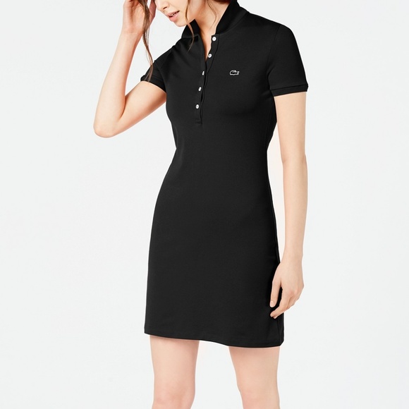 lacoste black dress